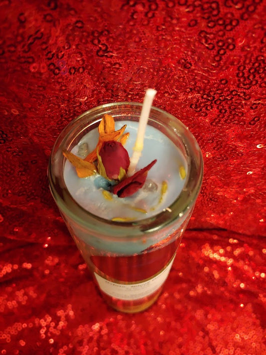 Magical Ostara Ritual Pillar Candle-Custom Made