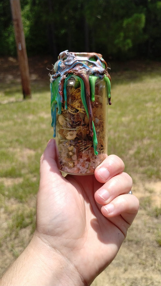 Custom Made Magical Intention- Career Success Spell Jar