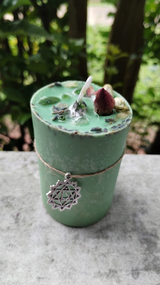 Heart Chakra Candle