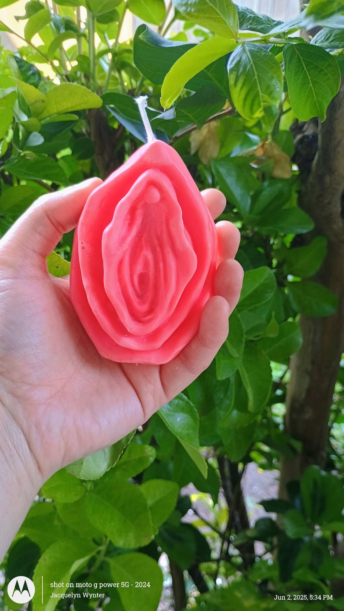 Divine Feminine Vulva Candle