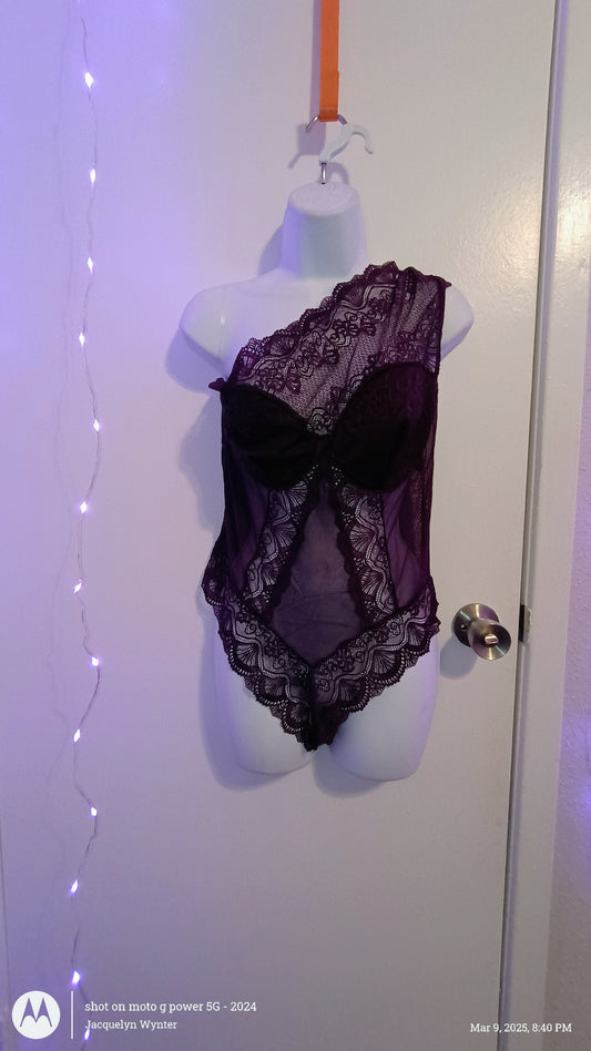 One-Shoulder Lace Bodysuit (Limited Edition)