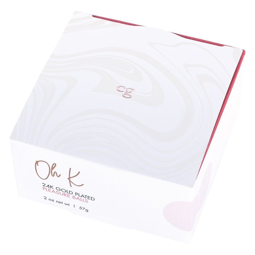 CG Pleasure Balls 24K Gold Plated (Set)