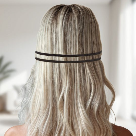 Black Satin Blindfold Mask