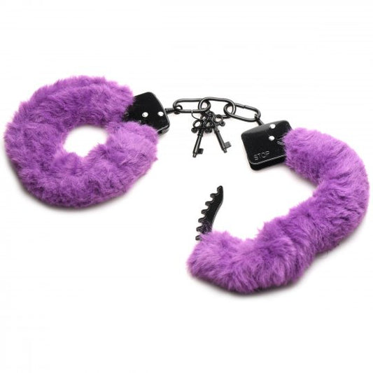 Cuffed in Fur Furry Handcuffs