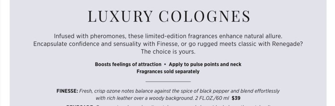 Finesse Cologne (Limited Edition)