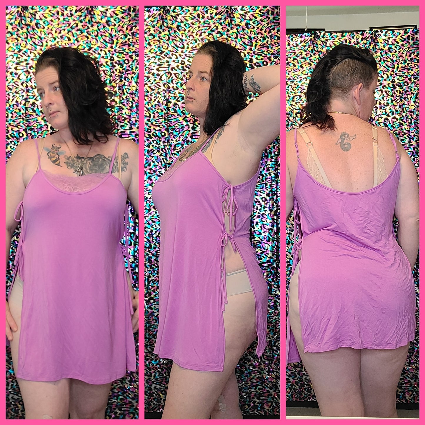 Side-Tie Chemise Baby Doll Lingerie (Limited Edition)