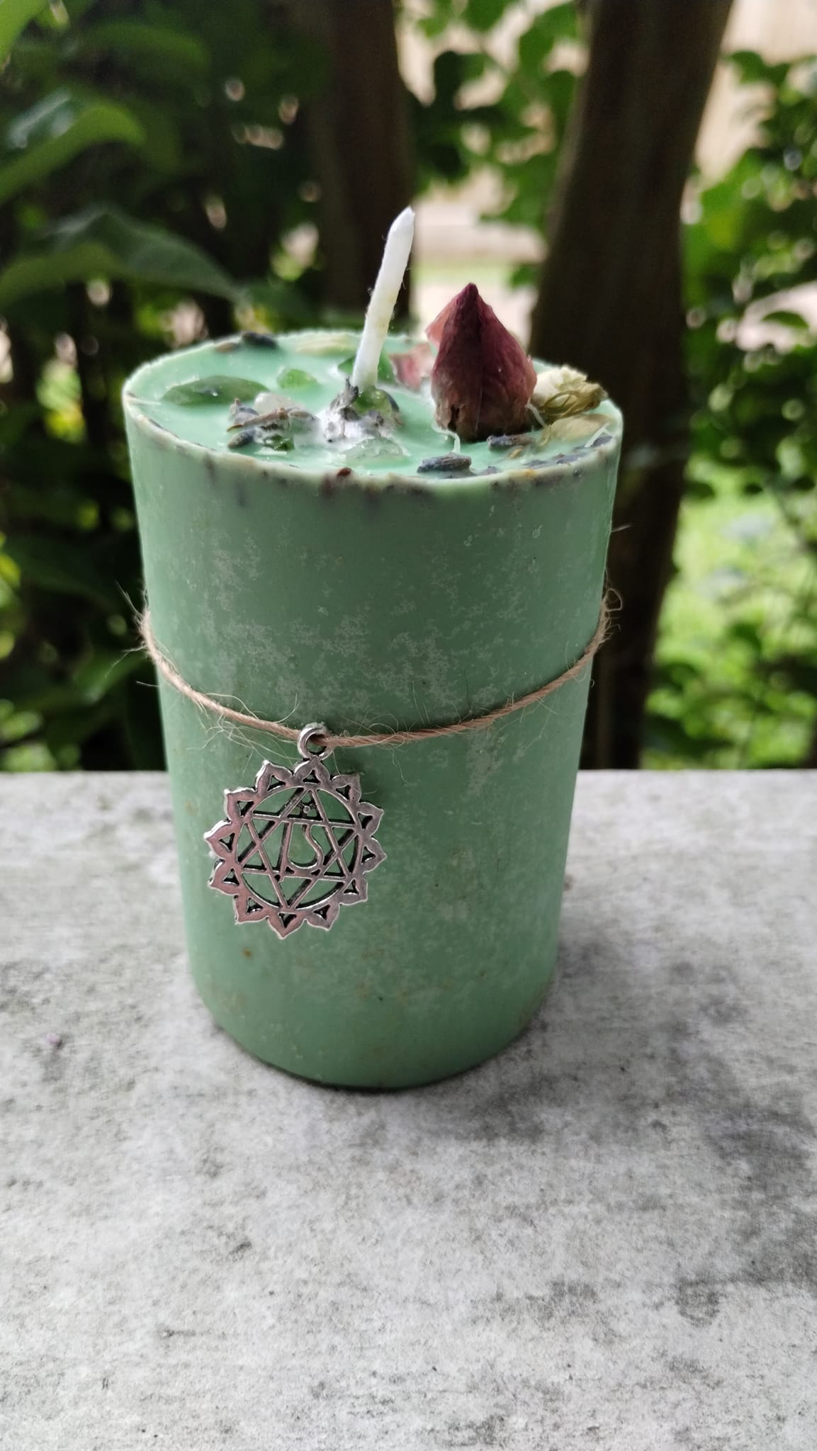 Heart Chakra Candle