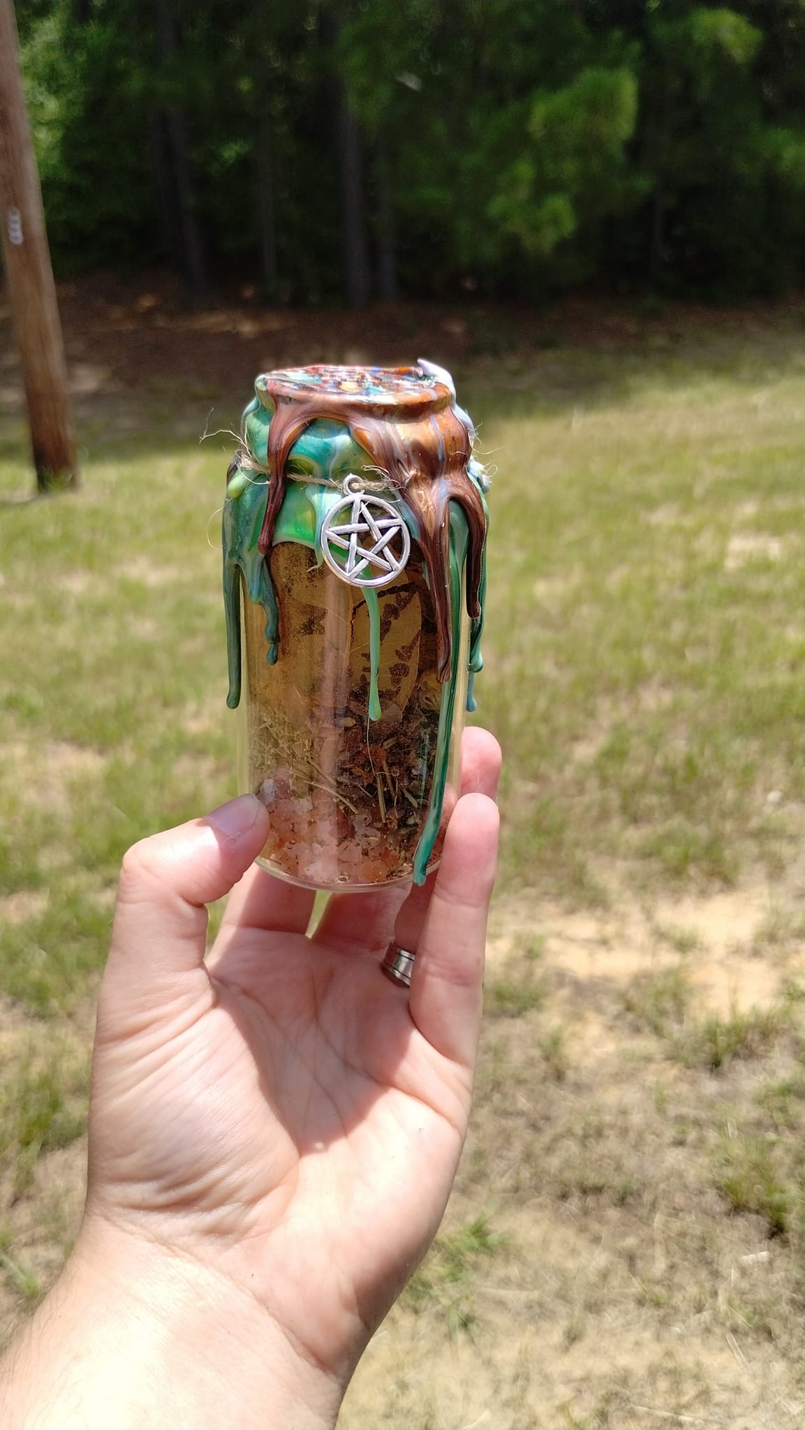 Custom Made Magical Intention- Career Success Spell Jar