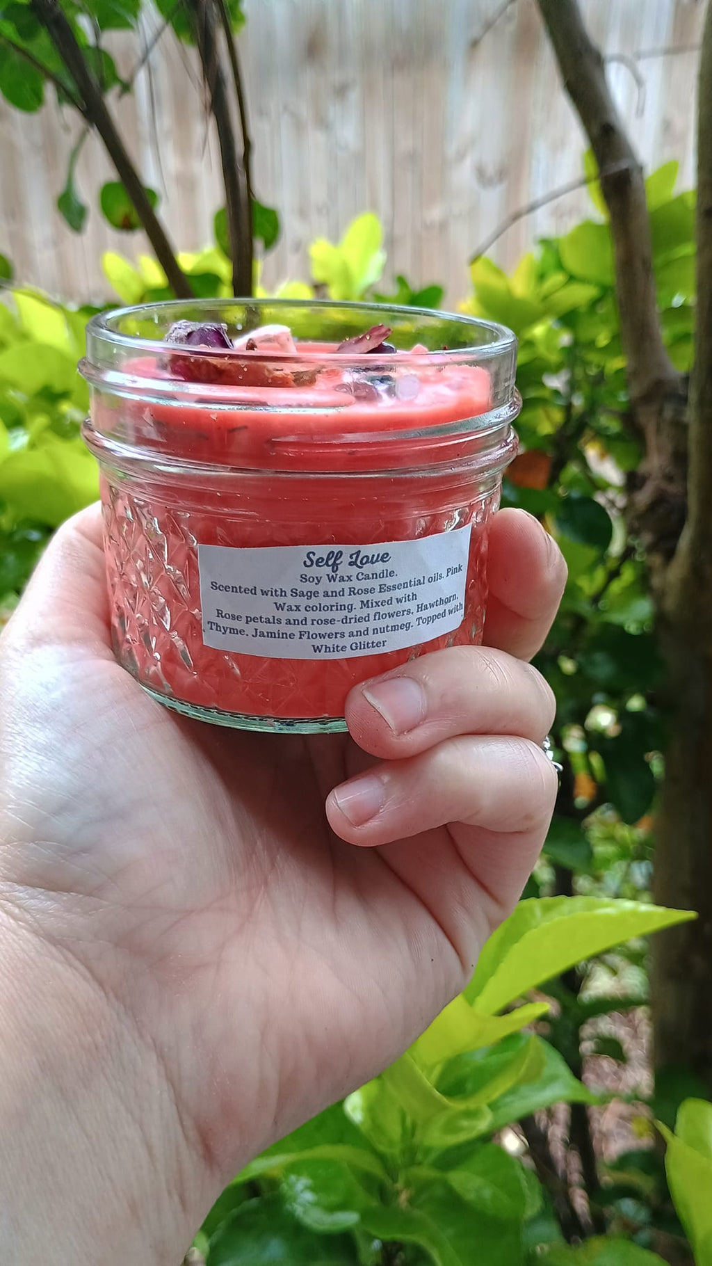 Magical Self-Love Candle & Spell Jar Bundle Custom-Made