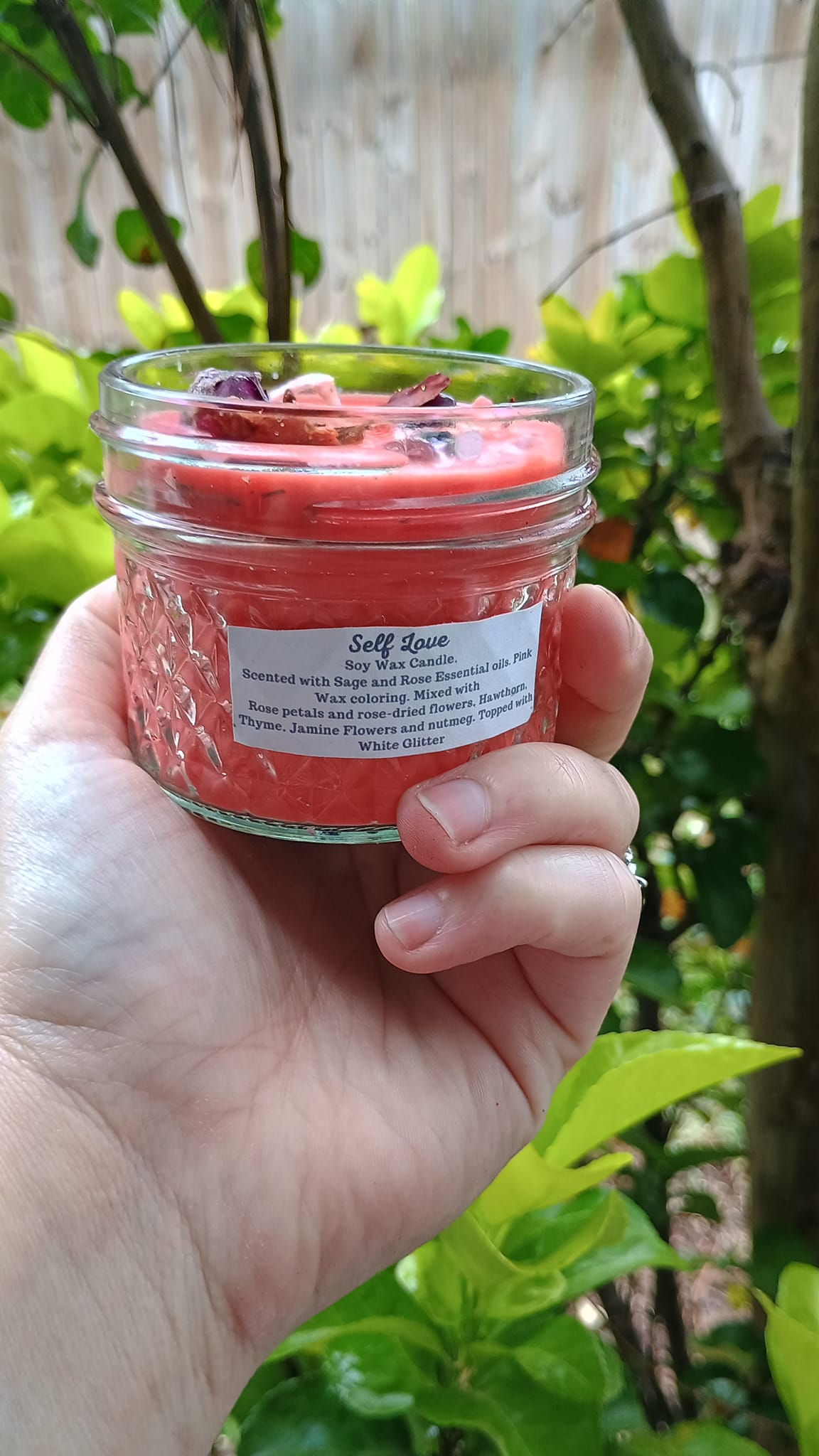 Magical Self-Love Candle & Spell Jar Bundle Custom-Made
