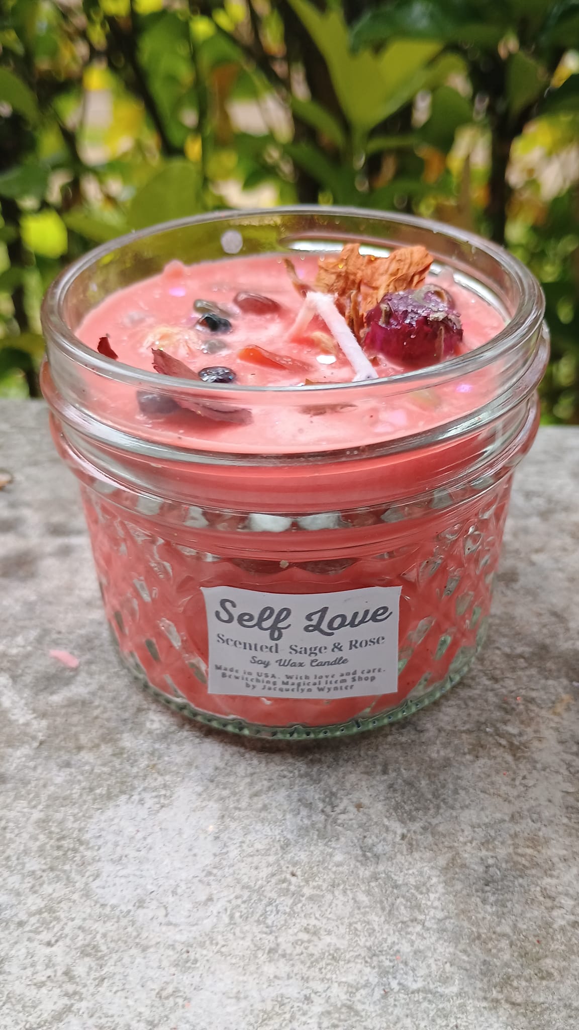 Magical Self-Love Candle & Spell Jar Bundle Custom-Made