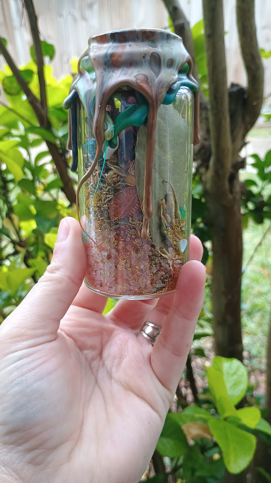 Custom Money & Abundance Spell Jar