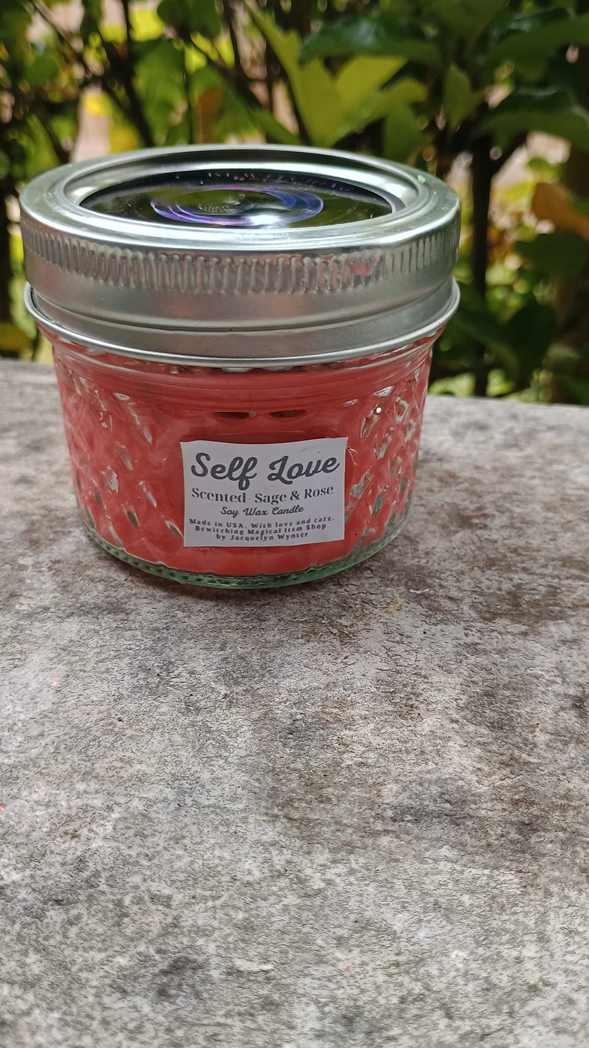 Custom Made-Self-Love Intention Candle