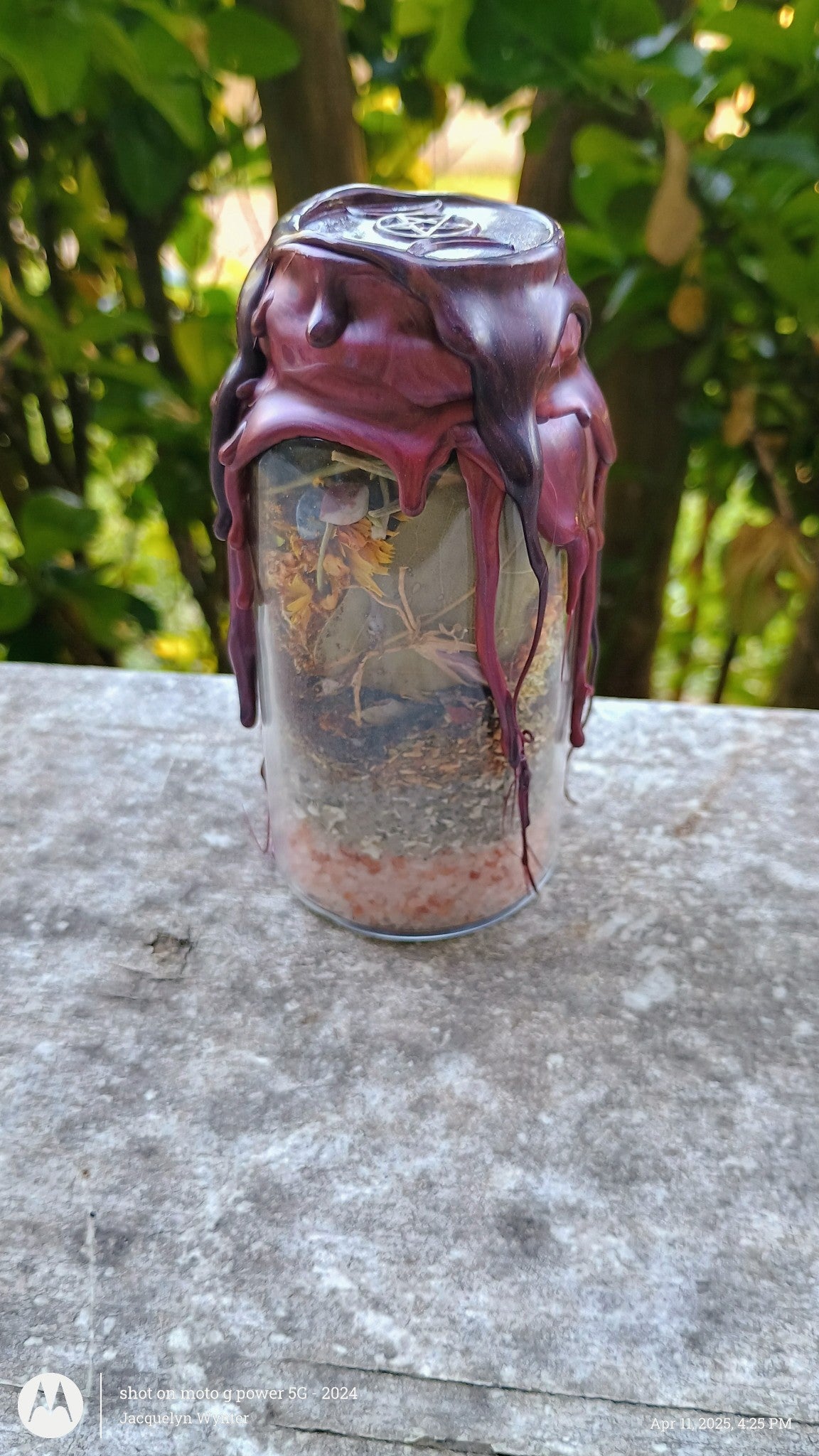 Custom Made- Silence & Return Spell Jar