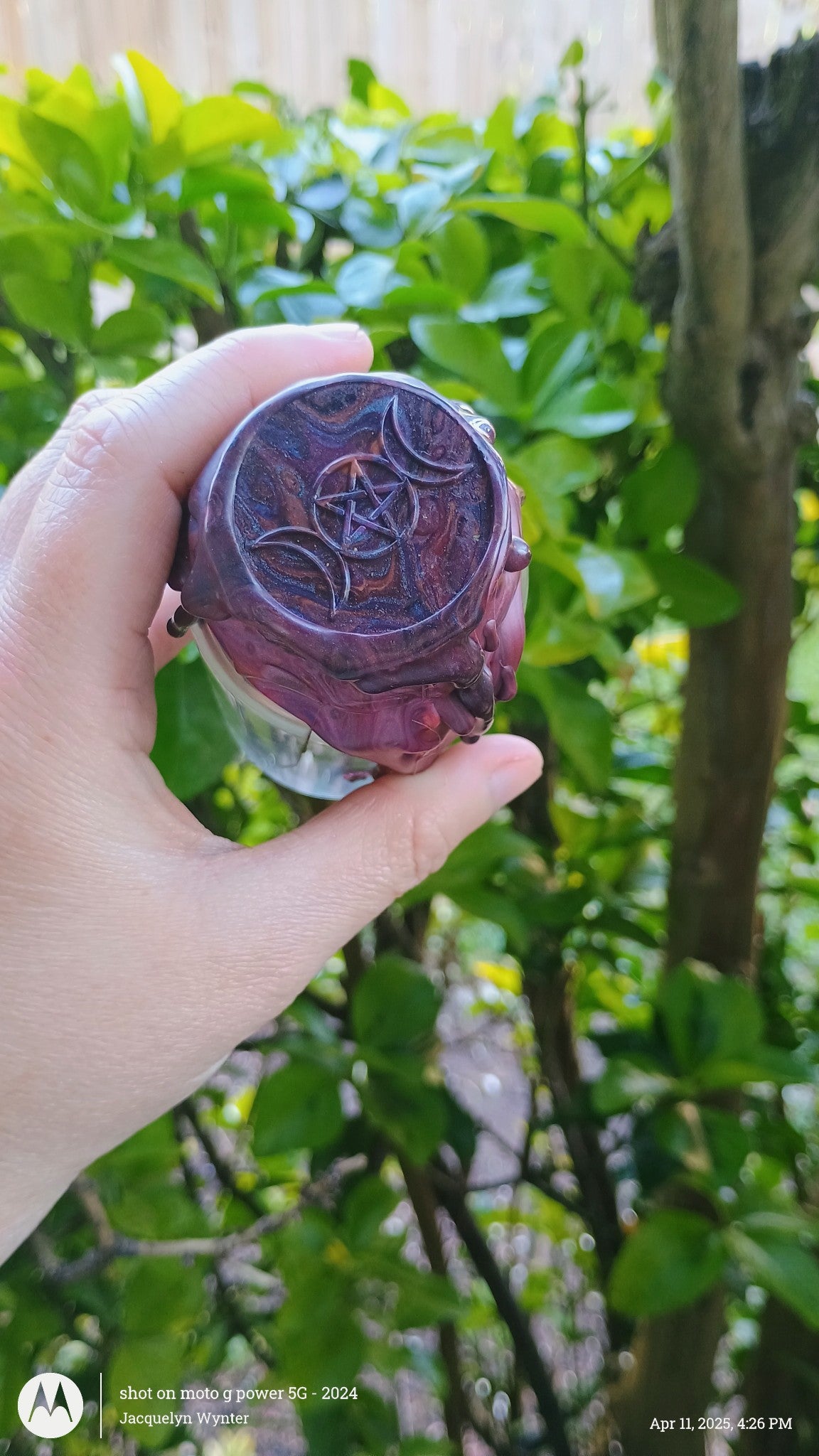 Custom Made- Silence & Return Spell Jar