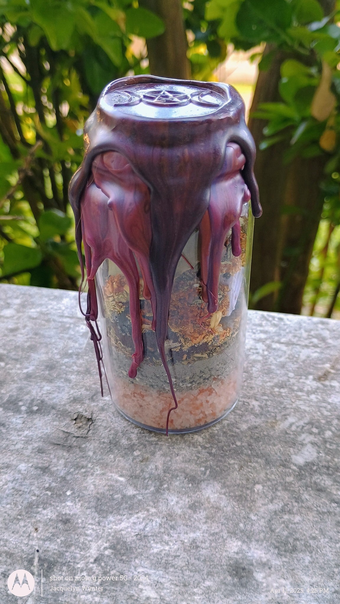 Custom Made- Silence & Return Spell Jar