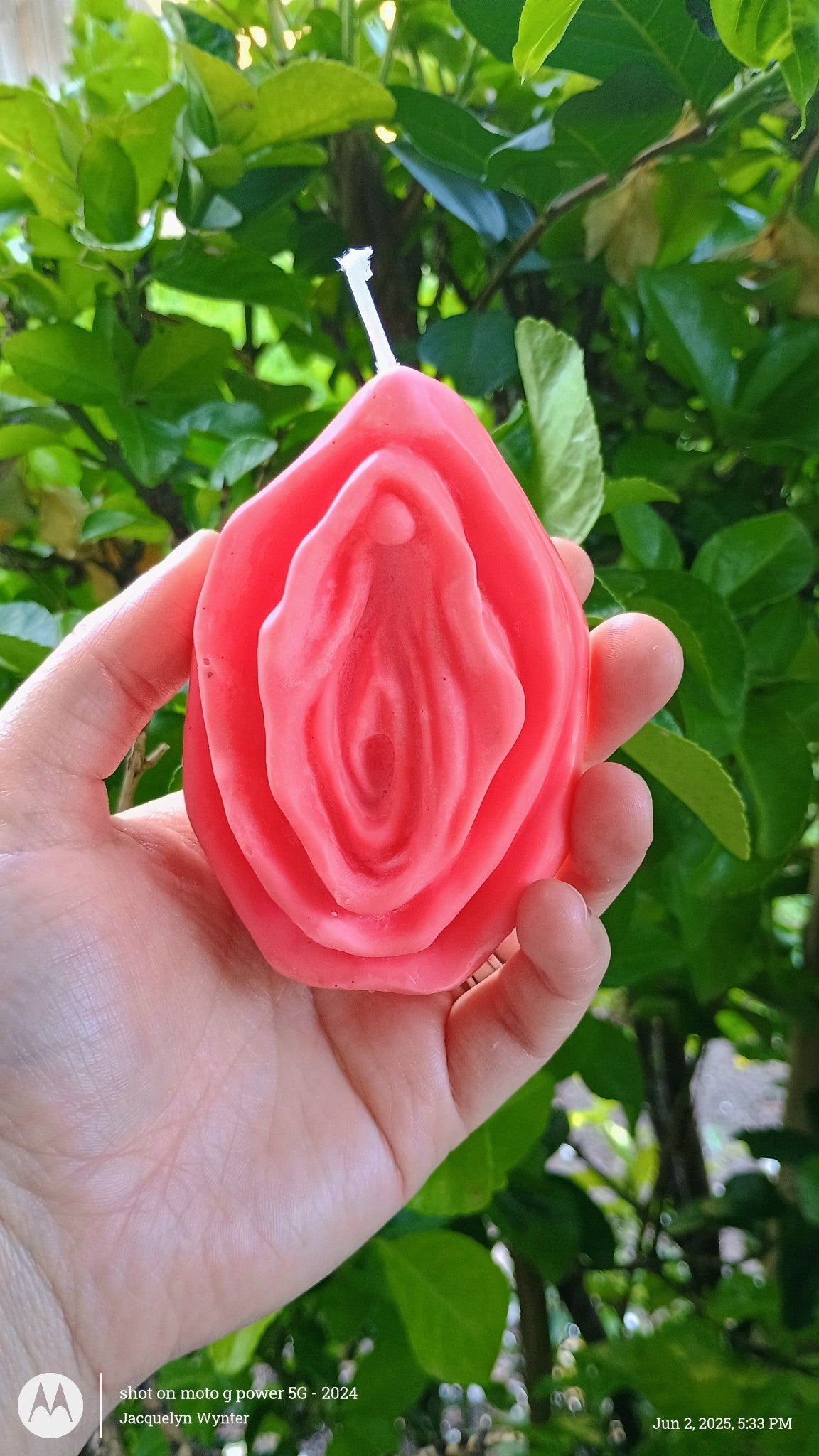 Divine Feminine Vulva Candle