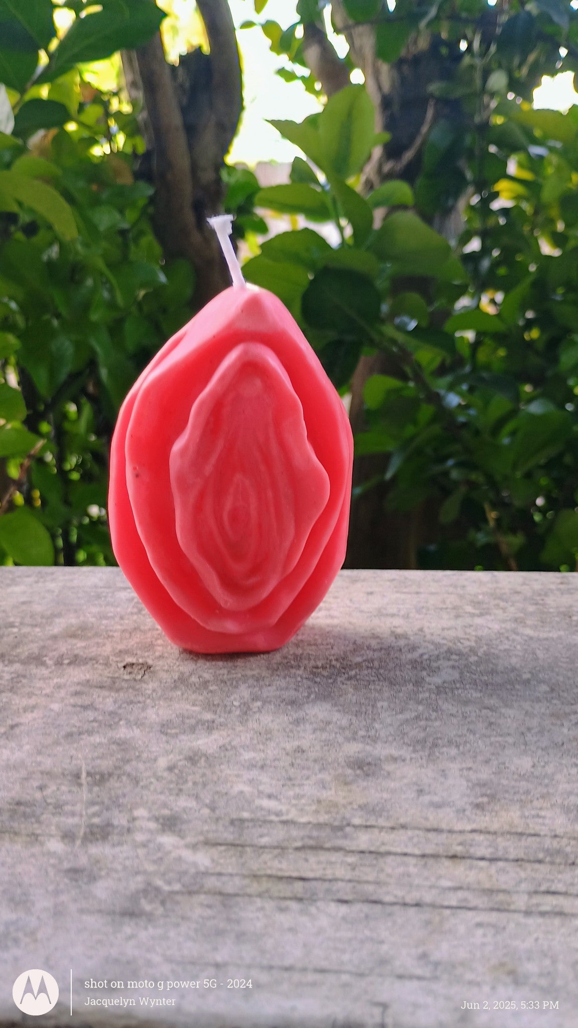 Divine Feminine Vulva Candle