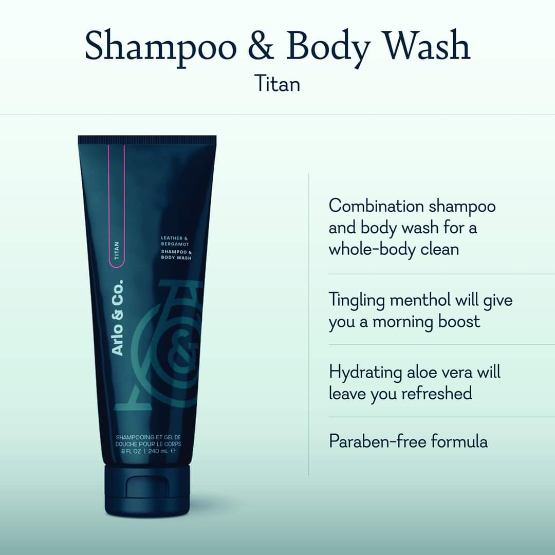 Shampoo & Body Wash - Titan (Limited Edition)