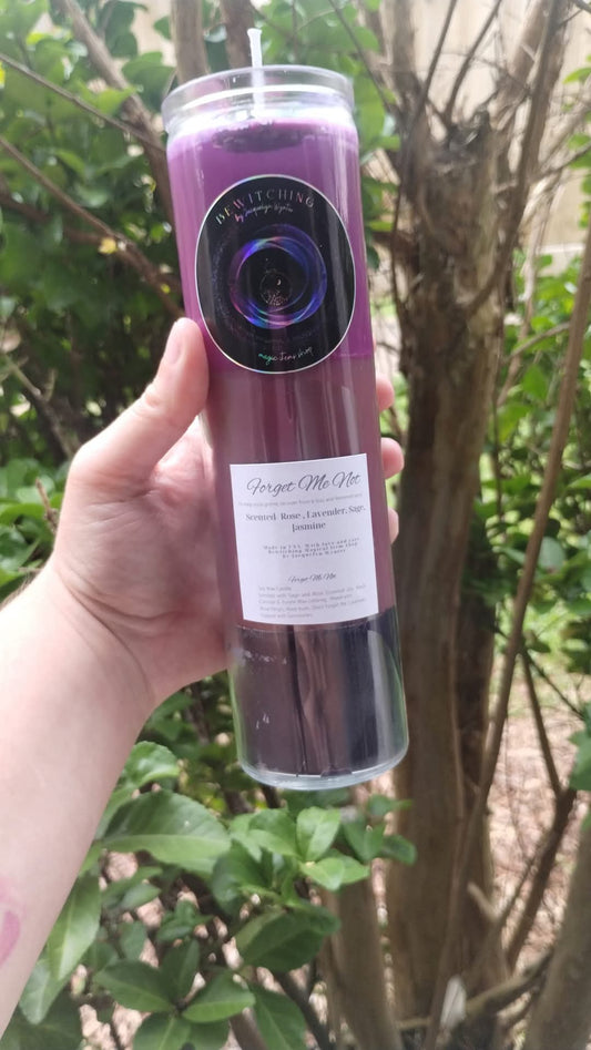 Forget Me Not Magical Candle
