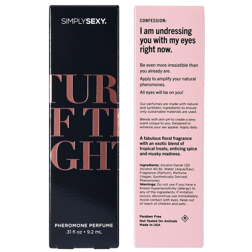 Simply Sexy Confessions Pheromone Perfume- Turn Off The Lights - Spray