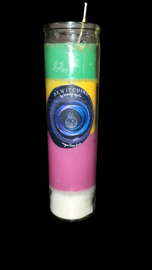 Custom Magical Yule/Winter Solstice Ritual Candle