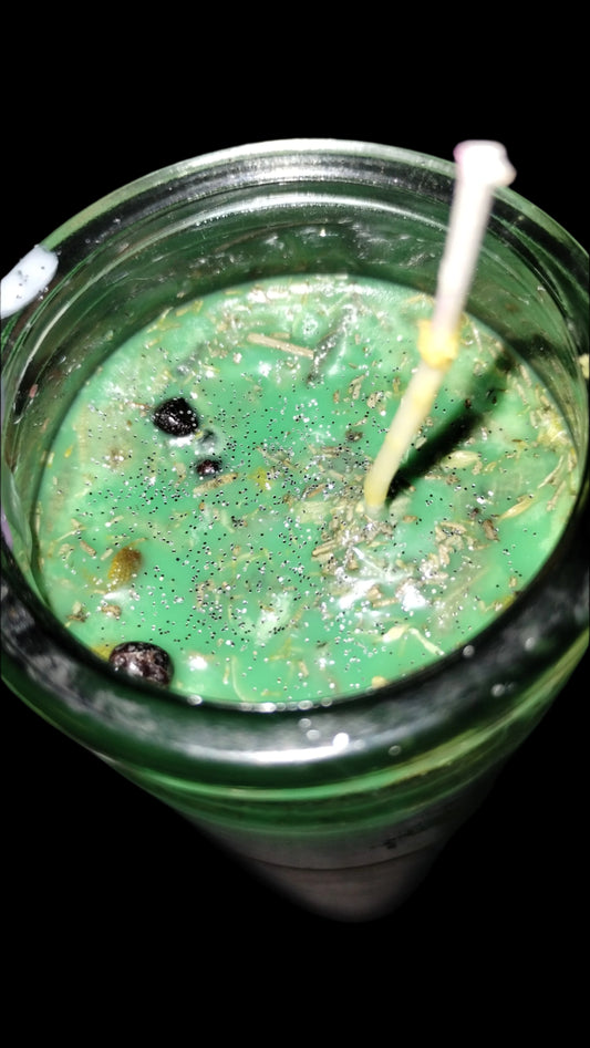 Custom Magical Yule/Winter Solstice Ritual Candle