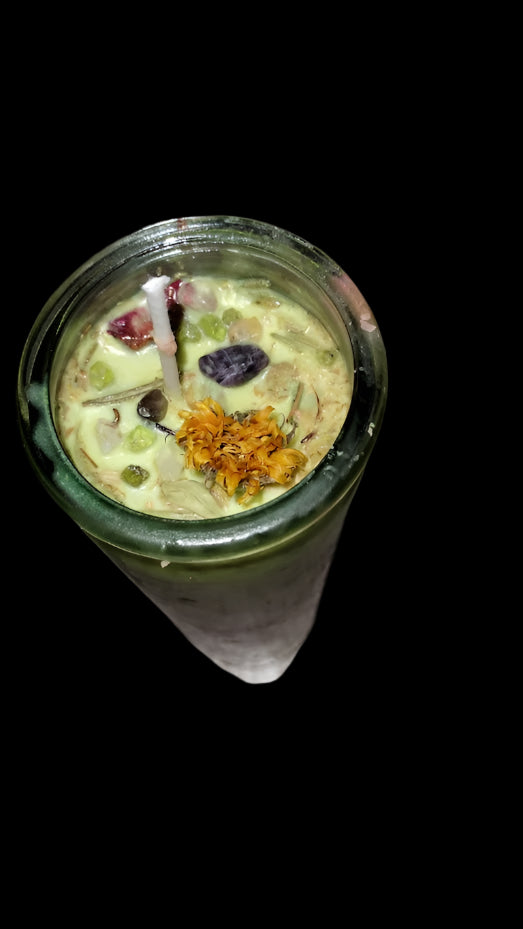 Custom Magical Mabon Ritual Candle