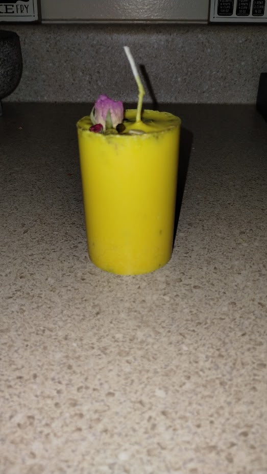 Solar Plexus Chakra Candle
