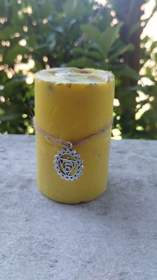 Solar Plexus Chakra Candle