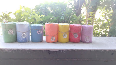 Chakra Candle Bundle Set