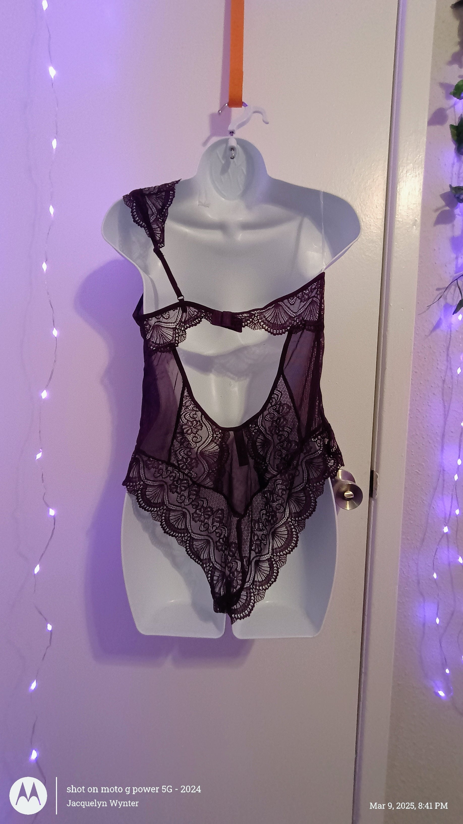 One-Shoulder Lace Bodysuit (Limited Edition)