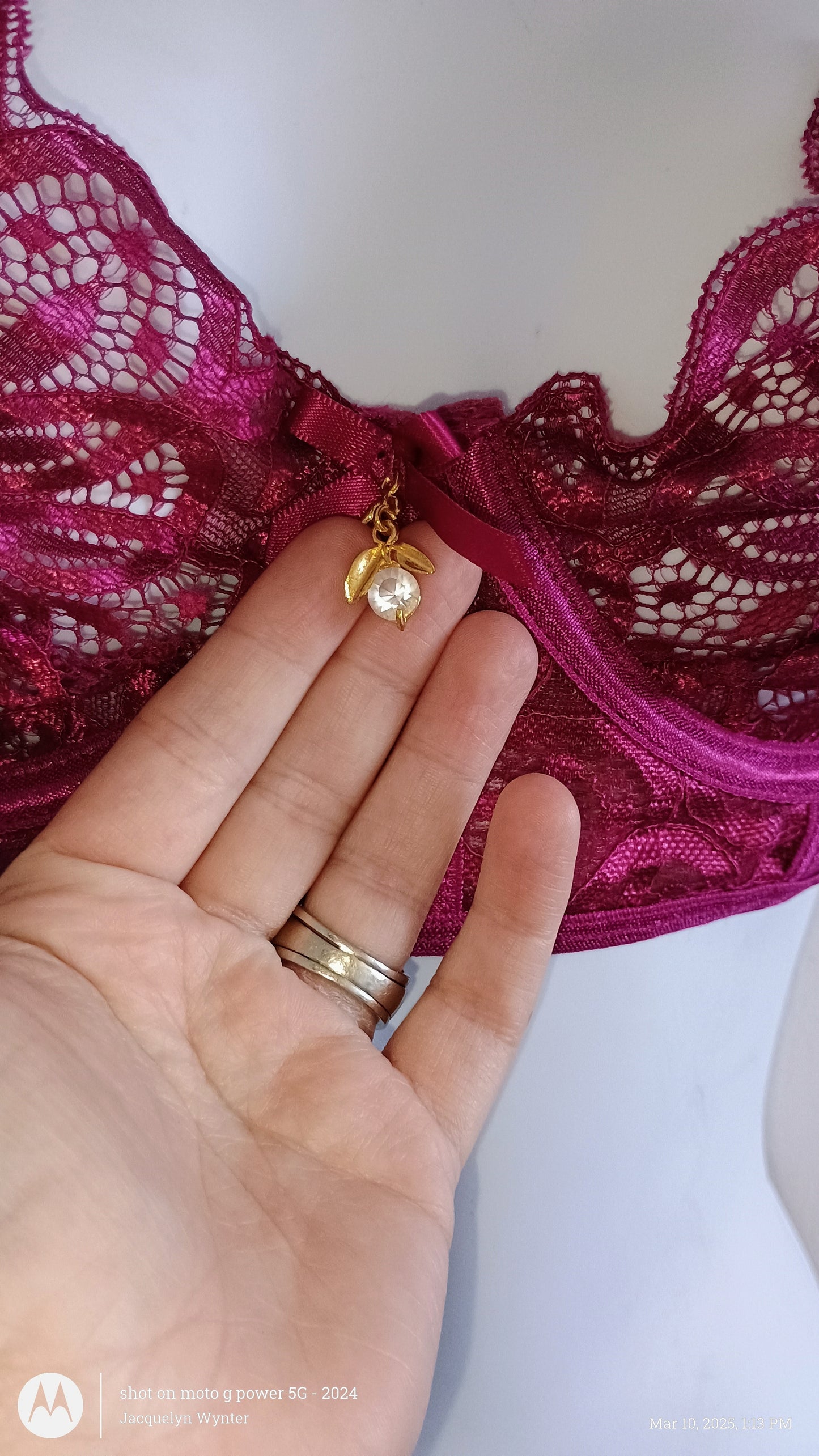 Lace Bra & G-String with Garter Belt (Limited Edition)