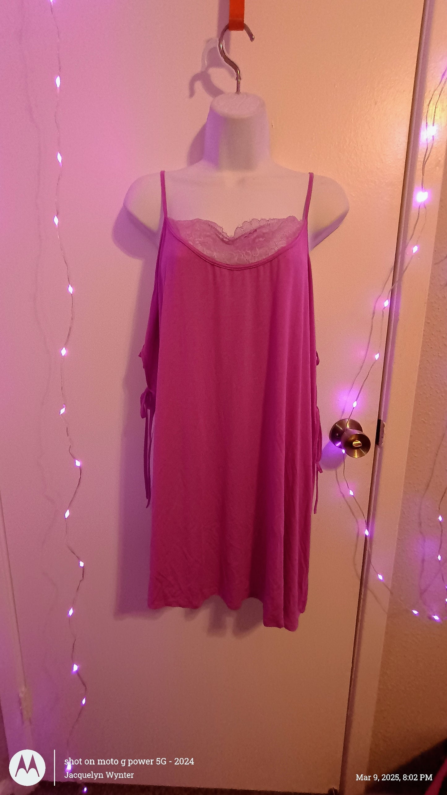 Side-Tie Chemise Baby Doll Lingerie (Limited Edition)