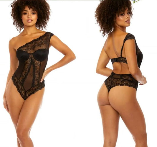 One-Shoulder Lace Bodysuit (Limited Edition)