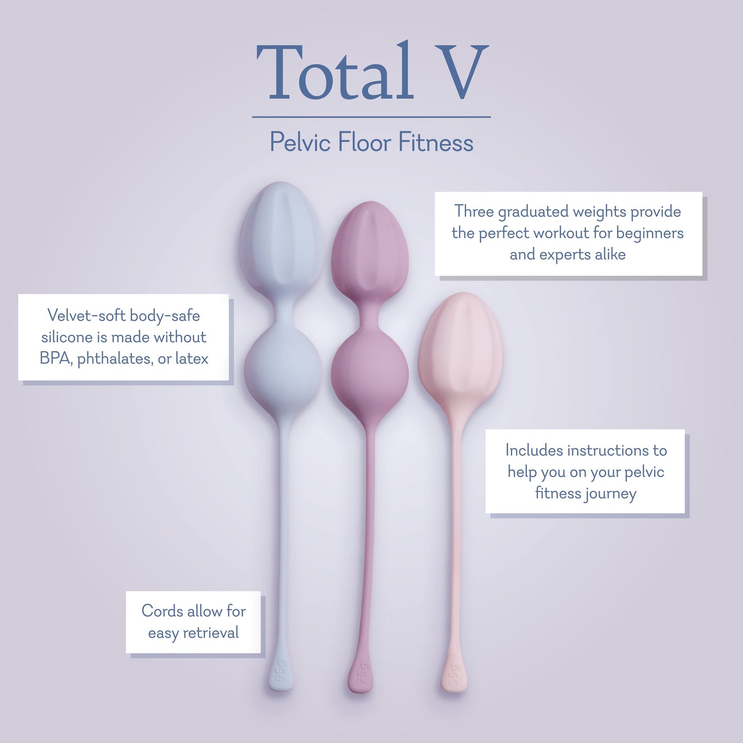 Total V- Kegel Exercise Set