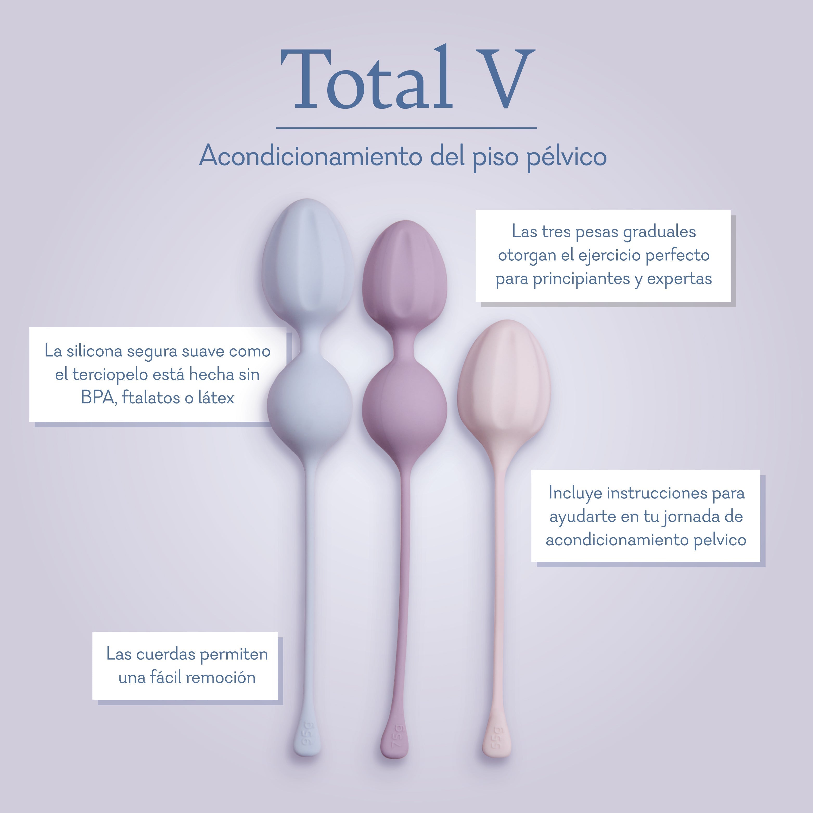 Total V- Kegel Exercise Set