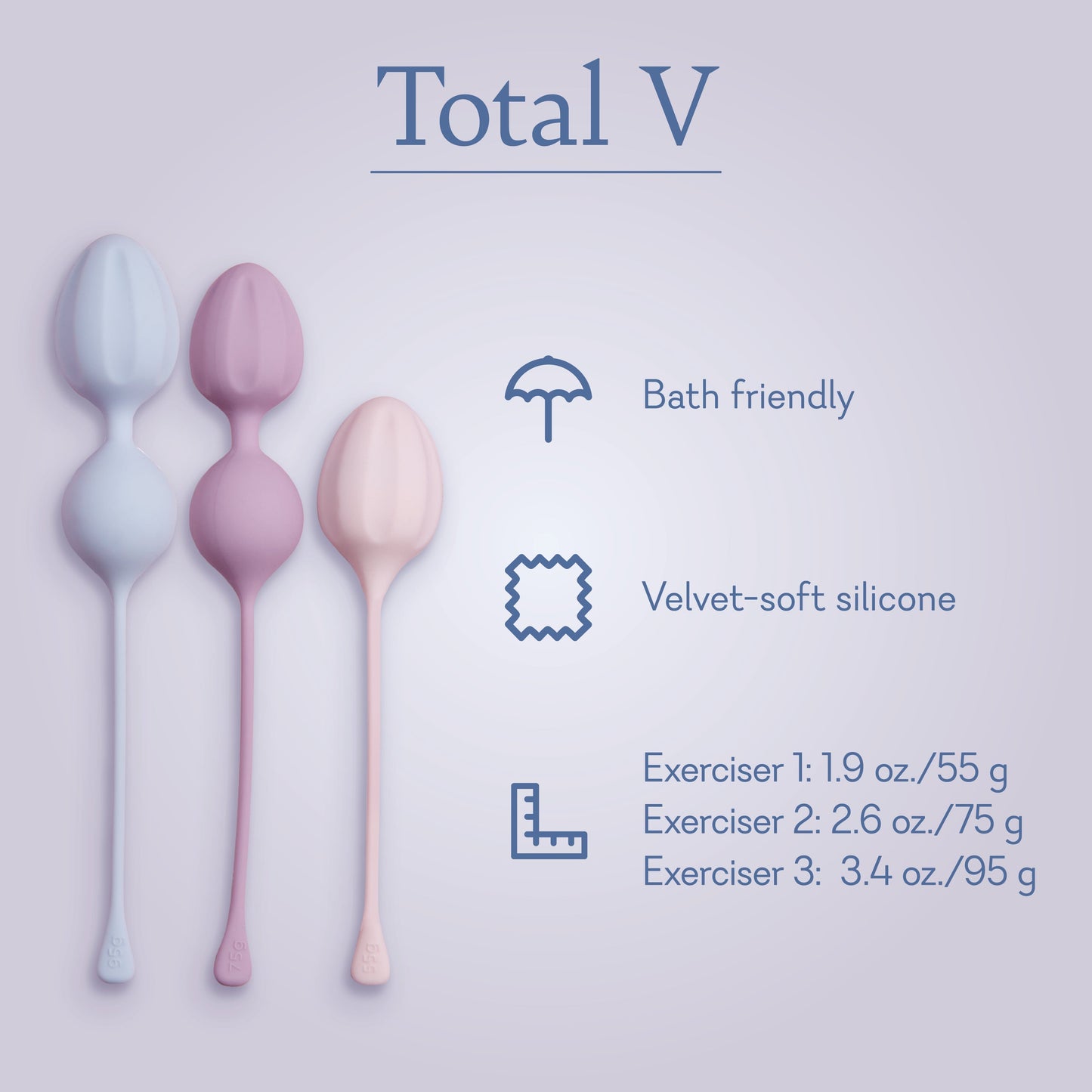 Total V- Kegel Exercise Set