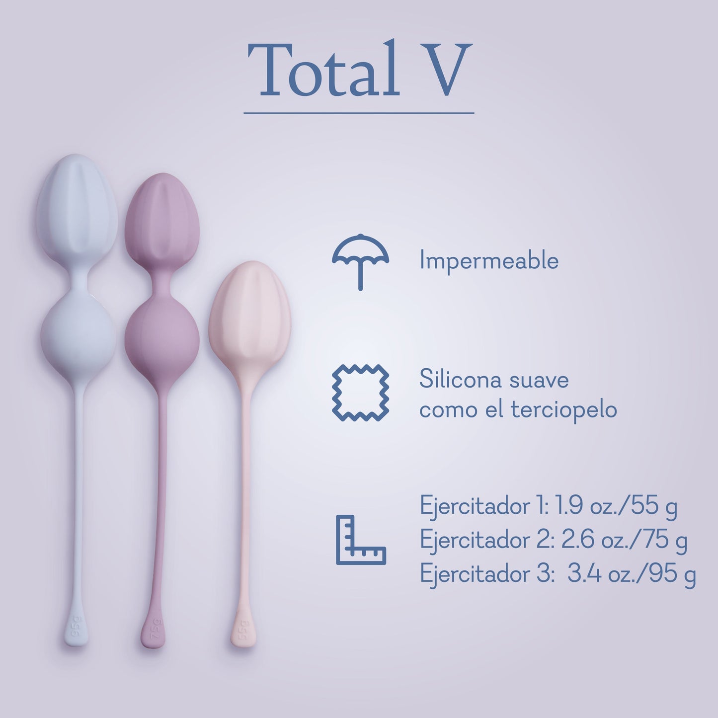 Total V- Kegel Exercise Set