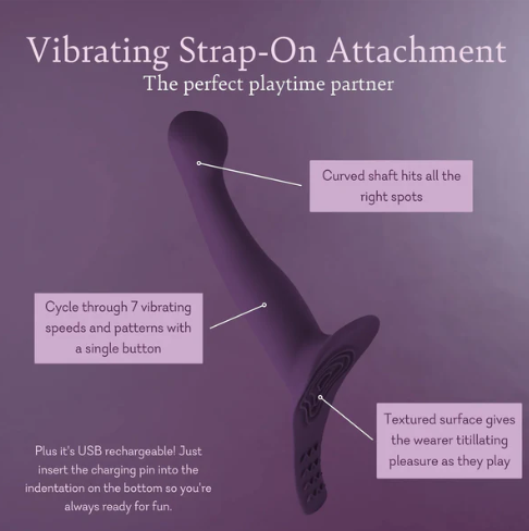 Vibrating Strap-On Attachment