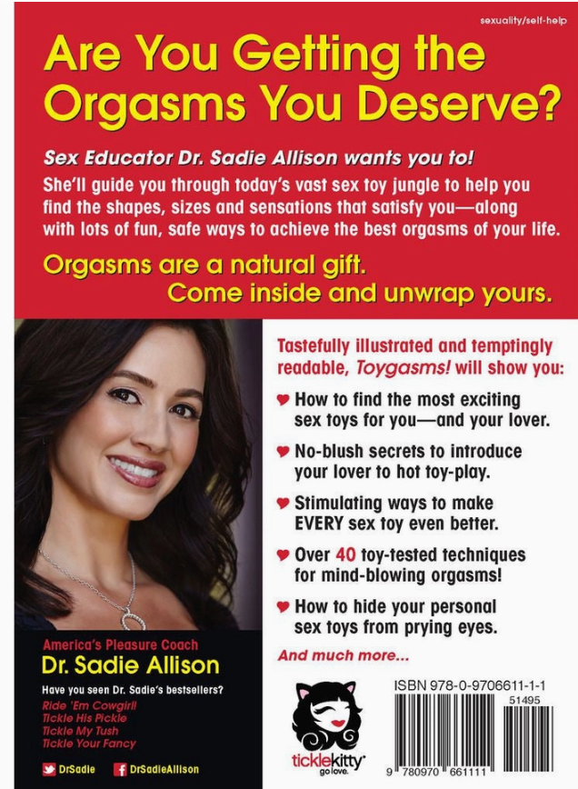 Toygasms! the Insider's Guide To Sex Toys and Techniques
