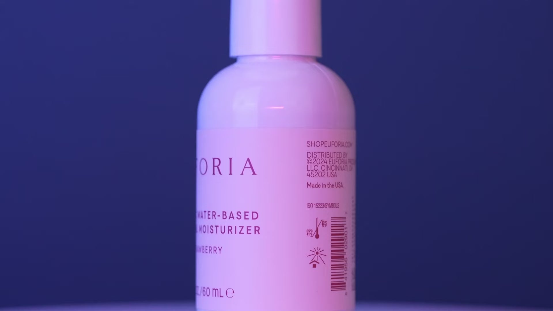 Organic Water-Based Personal Moisturizer