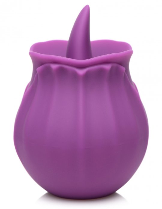 10X French Rose Licking and Vibrating Stimulator