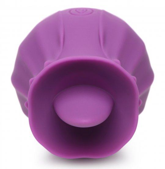 10X French Rose Licking and Vibrating Stimulator