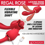 Regal Rose Licking Rose Vibrator
