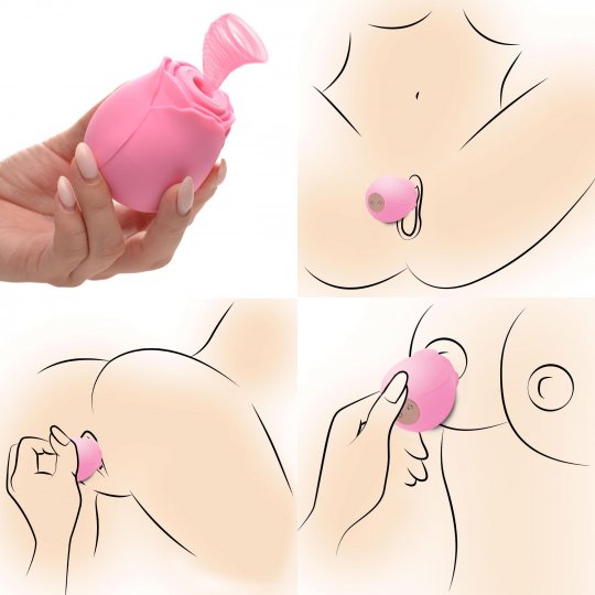 Wild Rose 10X Suction Clit Stimulator