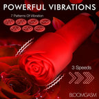Pleasure Rose-Petite Mini Silicone Rose Wand